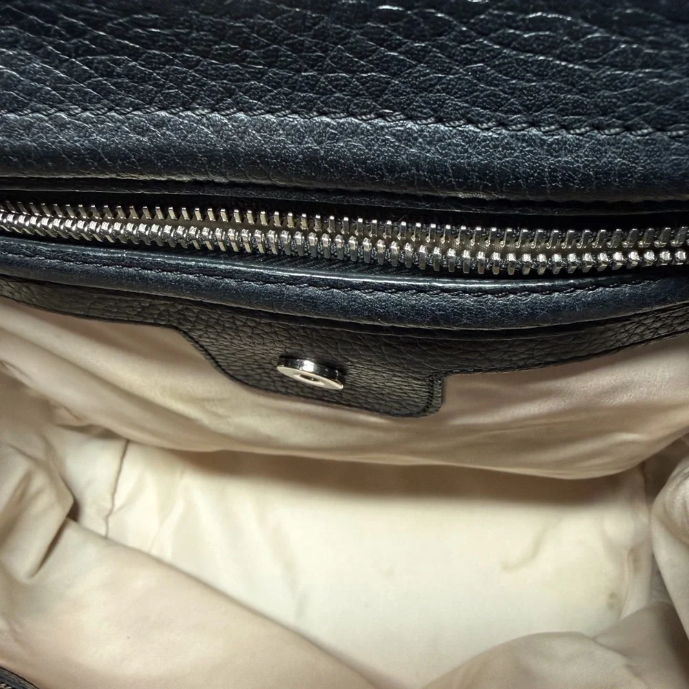 Tod's Black Leather Shoulder Bag - Picture 9 of 16